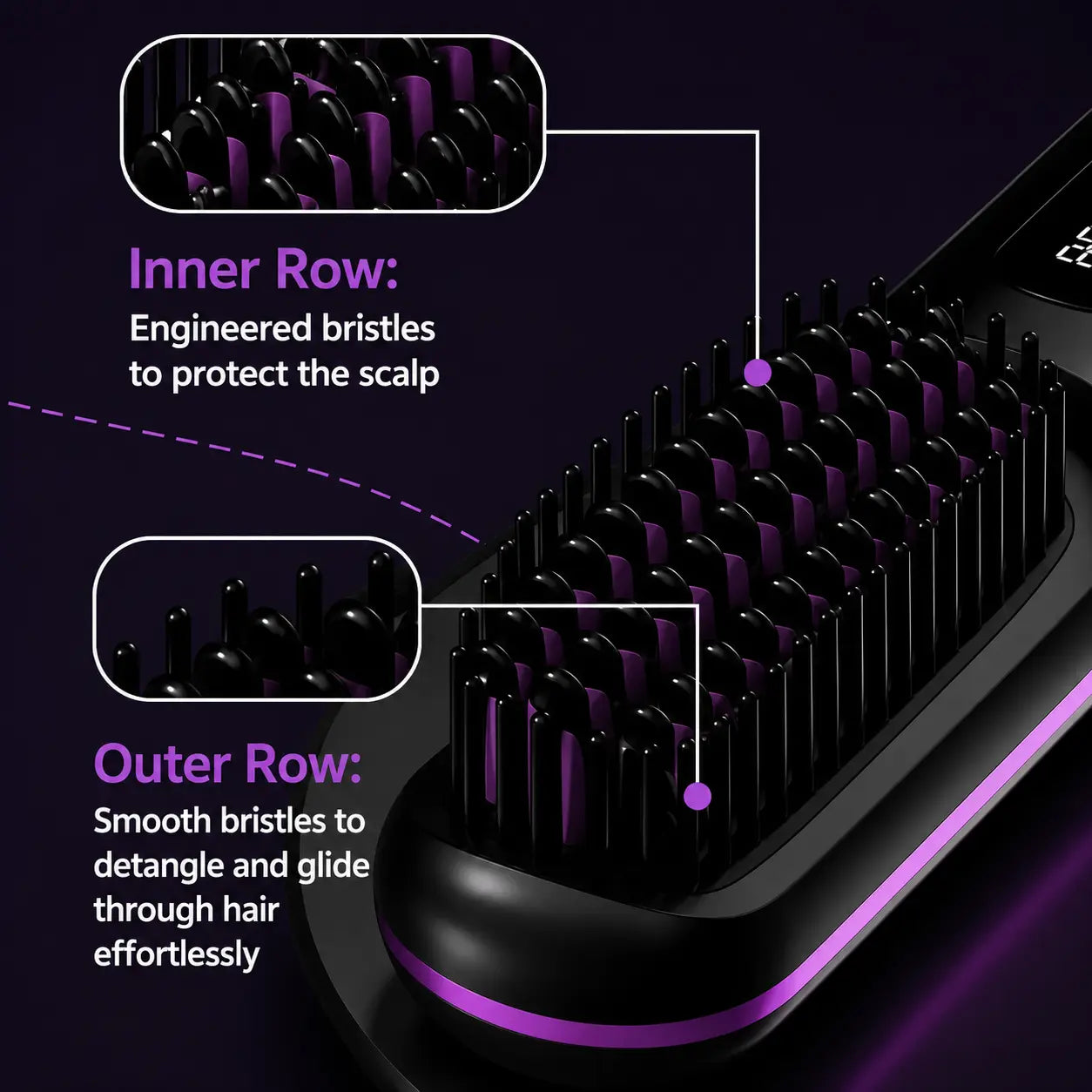 Mellovy Brush for Short Hair